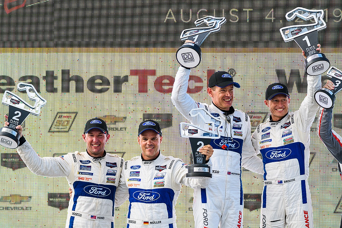 Ford Chip Ganassi Racing feiert mit dem Ford GT Doppelsieg in Road America (FOTO)