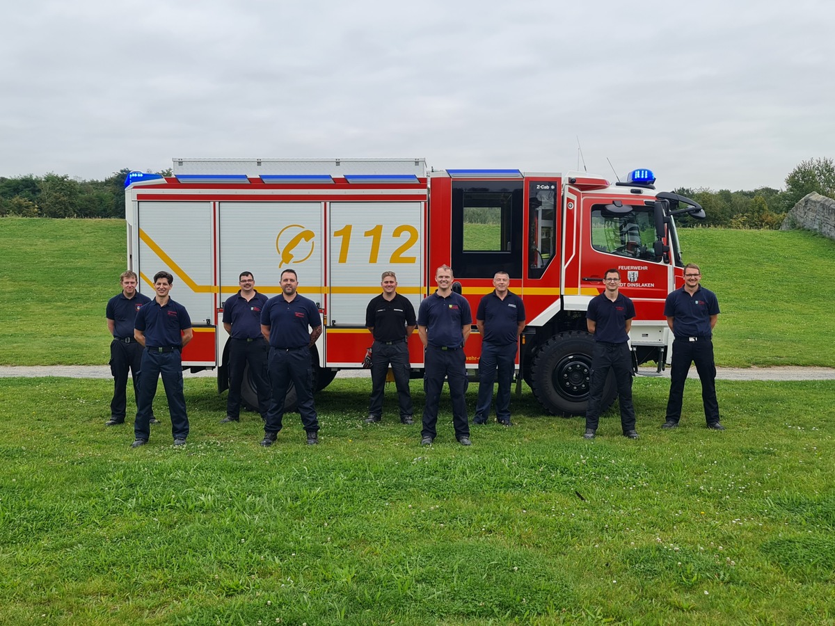 FW Dinslaken: Pumpenmaschinisten - Lehrgang 02/2021 erfolgreich beendet.