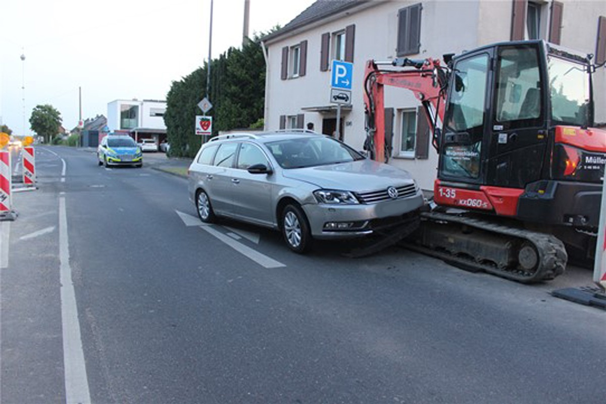 POL-ME: 33-Jähriger verunfallt alkoholisiert in Baustelle - Langenfeld - 2305093