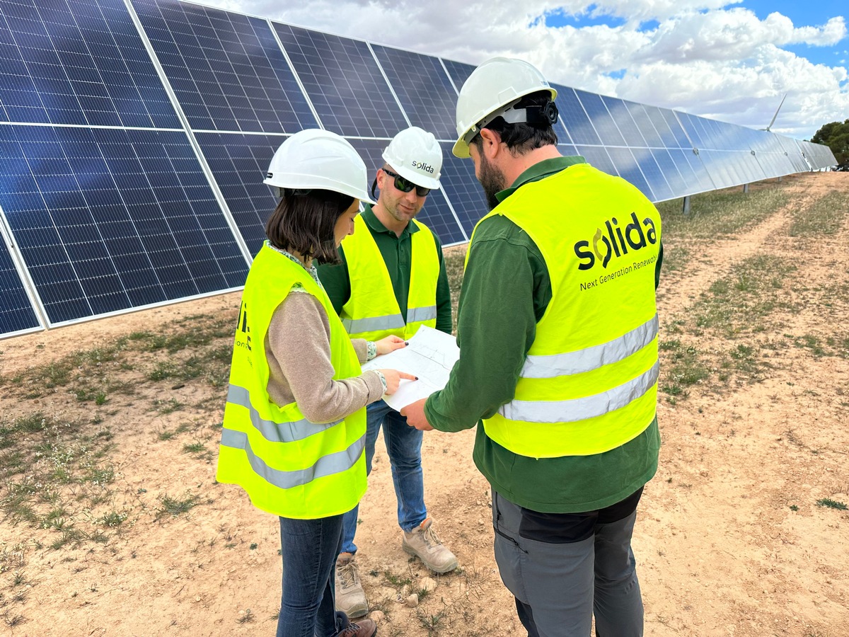 SÓLIDA Showcases Its Credentials as a Leading Engineering Firm in Photovoltaics and Hybridisation with Batteries and Wind at Intersolar