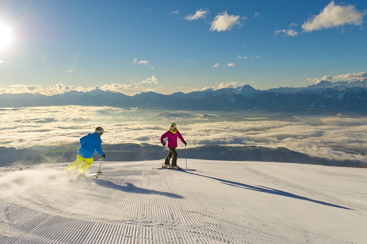 Kärnten: Sonnenskilauf bis weit ins Frühjahr - BILD