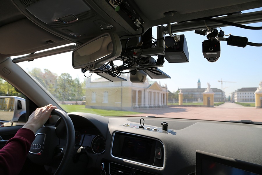 Erste Baumaßnahmen für das Testfeld Autonomes Fahren Baden-Württemberg