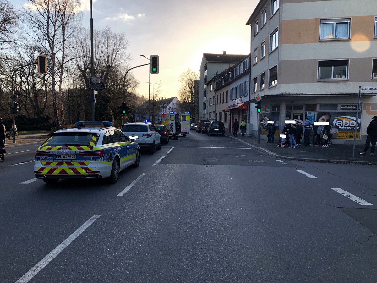 POL-PPWP: Fußgänger bei Verkehrsunfall verletzt