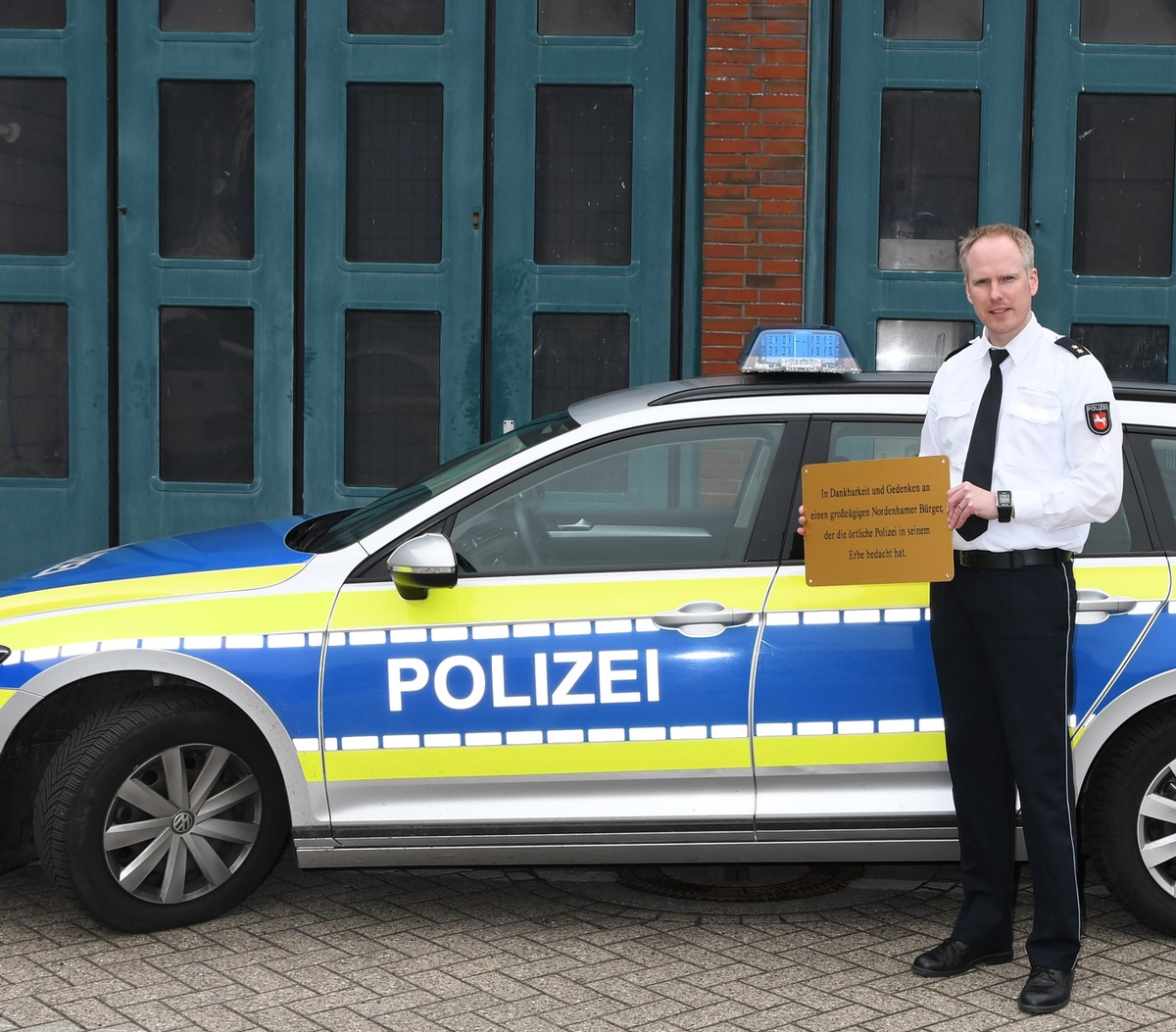 POL-DEL: Landkreis Wesermarsch: Neuanschaffungen von der Erbschaft des Polizeikommissariats Nordenham