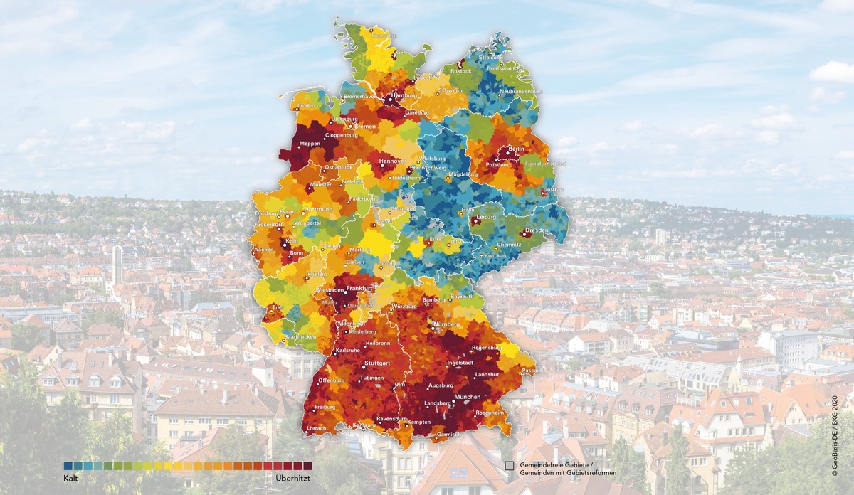 Wohnungsknappheit in den Metropolen erhöht den Druck auf das Umland, zeigt Wohnwetterkarte von BPD und bulwiengesa.