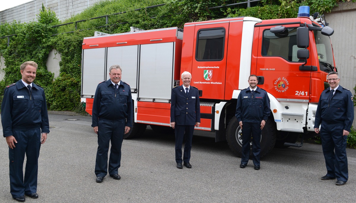 FW-E: Führungswechsel bei der Freiwilligen Feuerwehr Kupferdreh