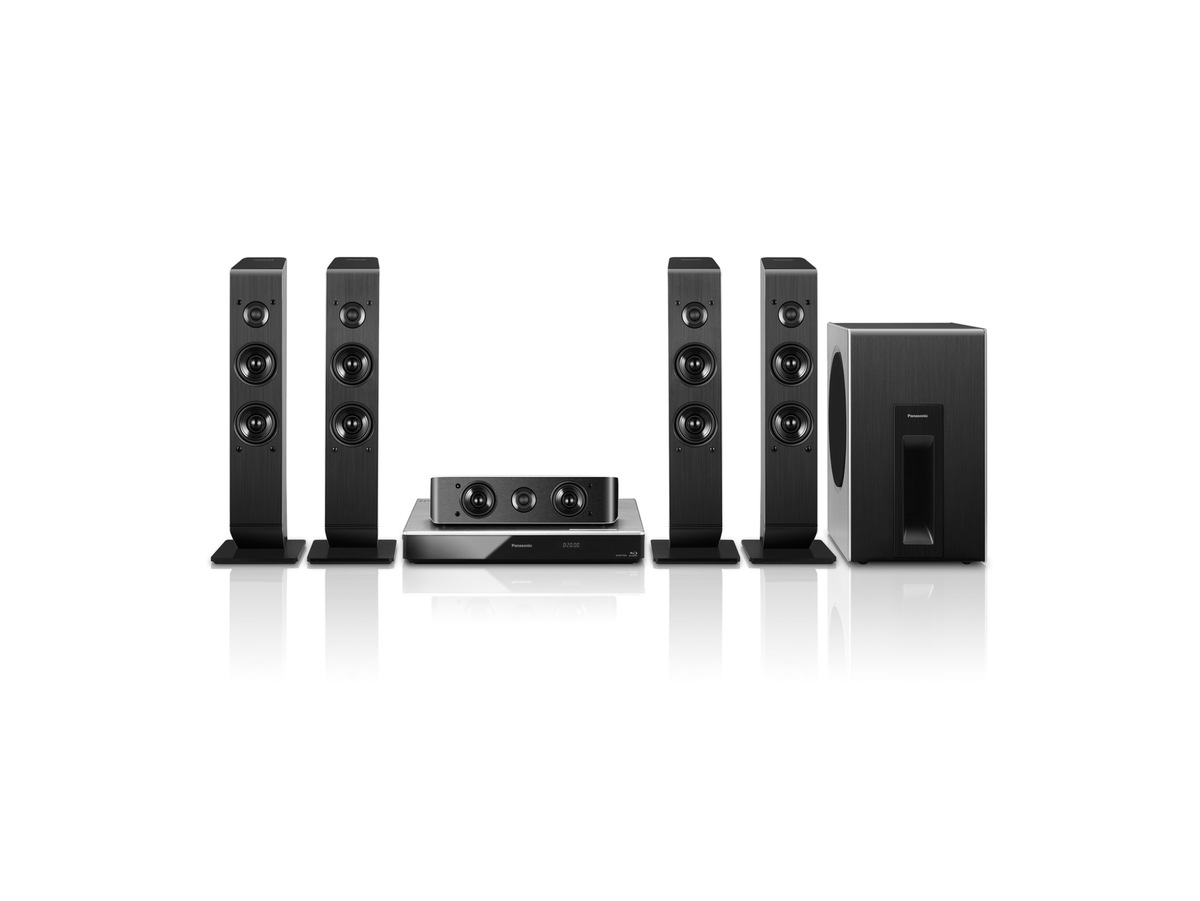 High-End 5.1 Blu-ray Systeme von Panasonic / SC-BTT865 und SC-BTT505 mit 4K Ultra HD Bildqualität und smartem Networking unter der edlen Oberfläche (FOTO)