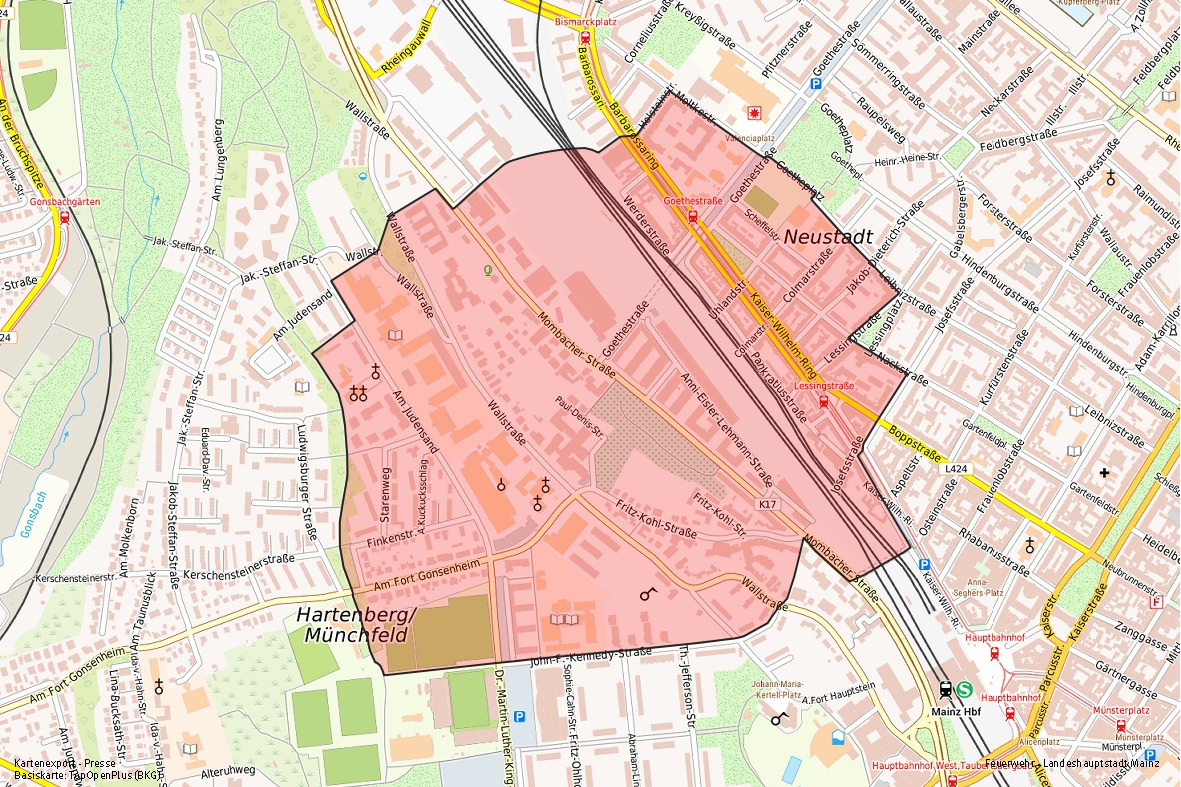 FW Mainz: Bombenfund in Mainz an der Paul-Denis-Straße: Entschärfung voraussichtlich am Donnerstag, 4. Juli 2024