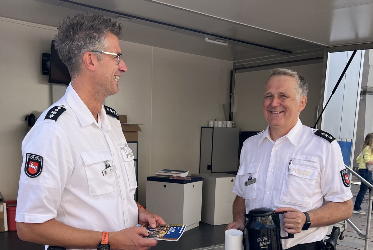 POL-NI: Landkreis Nienburg und Schaumburg - Termine Coffee with a cop