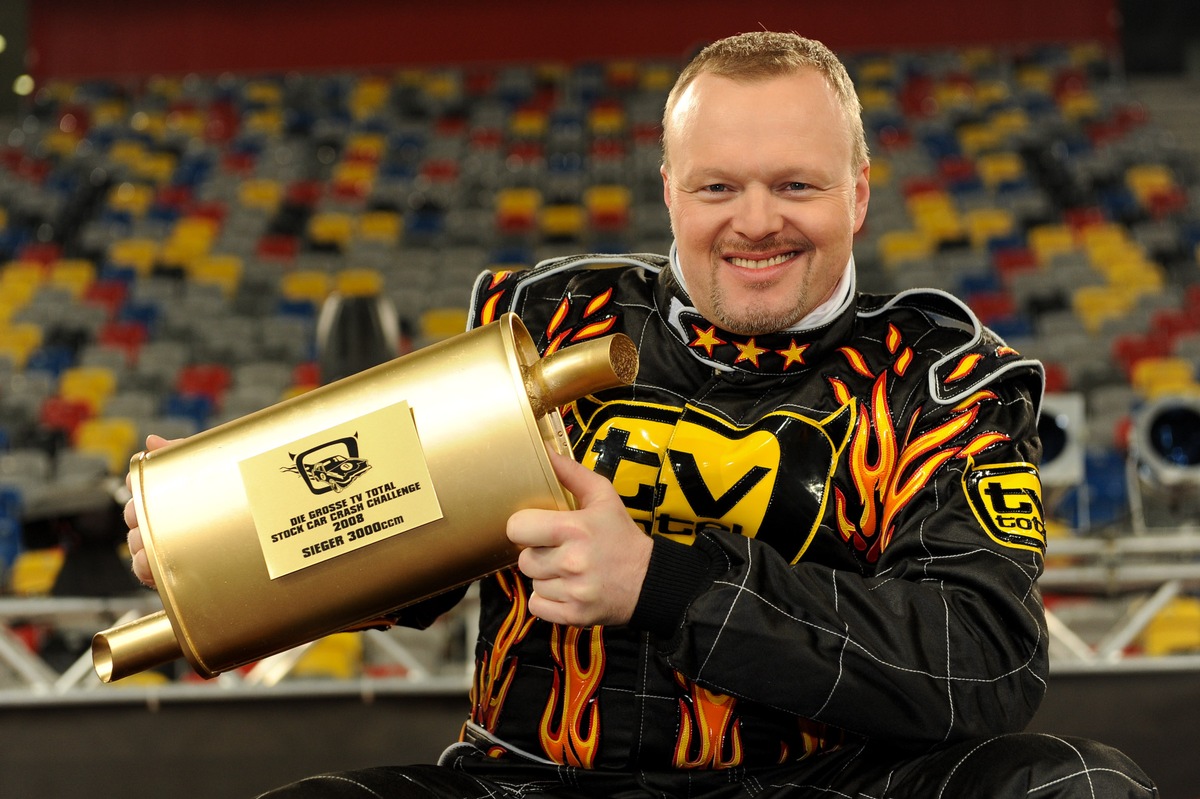 Stefan Raab: Mit Bambi als Kühlerfigur zur Crash Challenge?