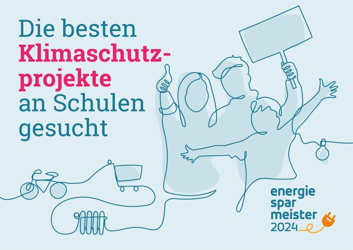 Klimaschutzprojekte an Schulen gesucht: Energiesparmeister-Wettbewerb 2024 ausgerufen / Preise im Gesamtwert von 50.000 Euro / NEU: Sonderpreis für Fußballvereine / Bewerbung bis 20. März 2024