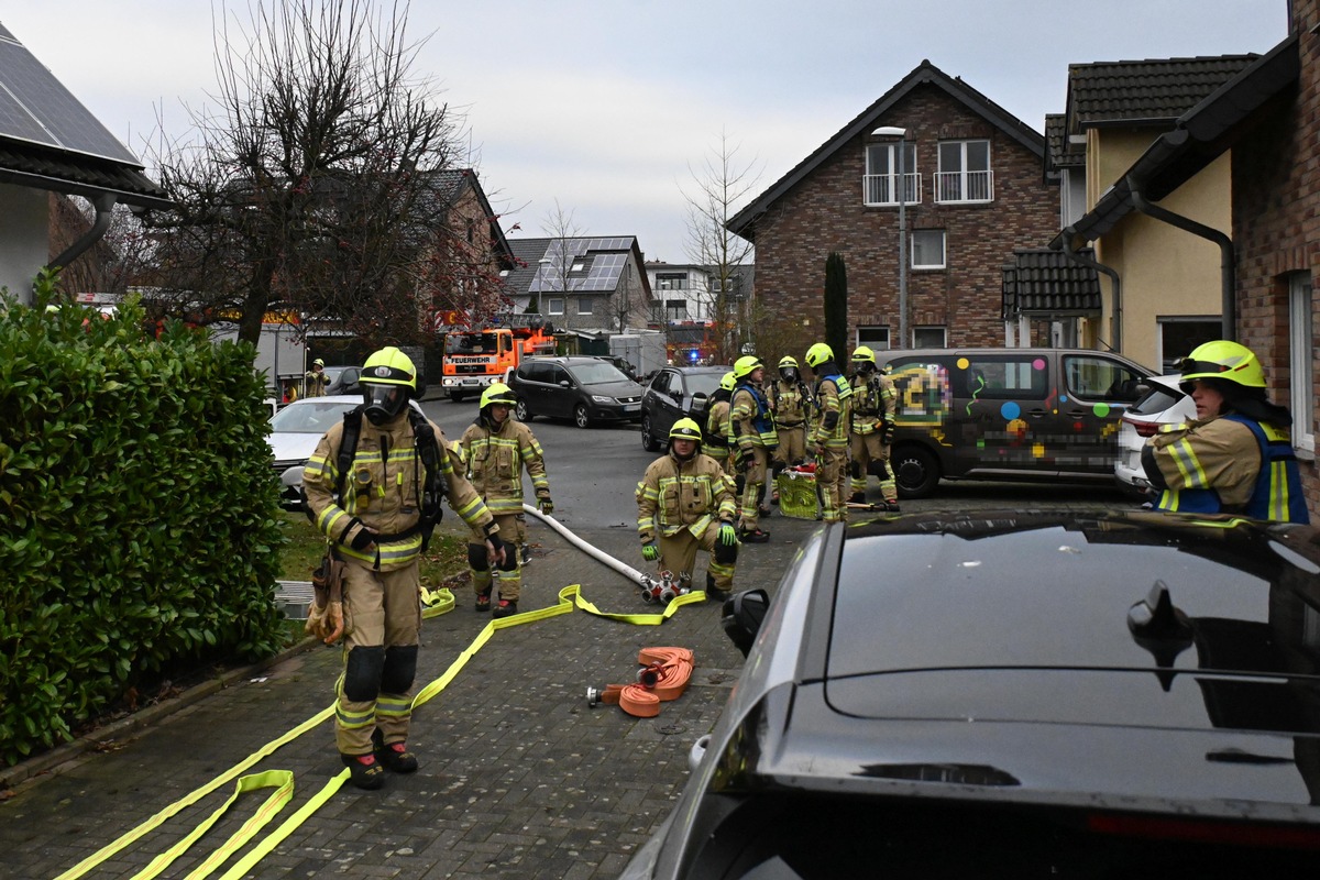 FW Pulheim: Schmorbrand im Keller