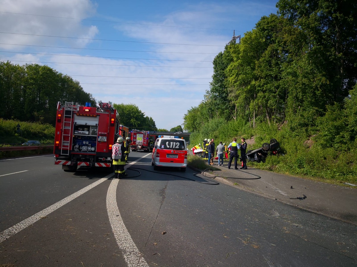 FW-DO: 10.05.2019 - Diverse Einsätze am Freitagnachmittag //
Ein unruhiger Freitagnachmittag für die Dortmunder Feuerwehr