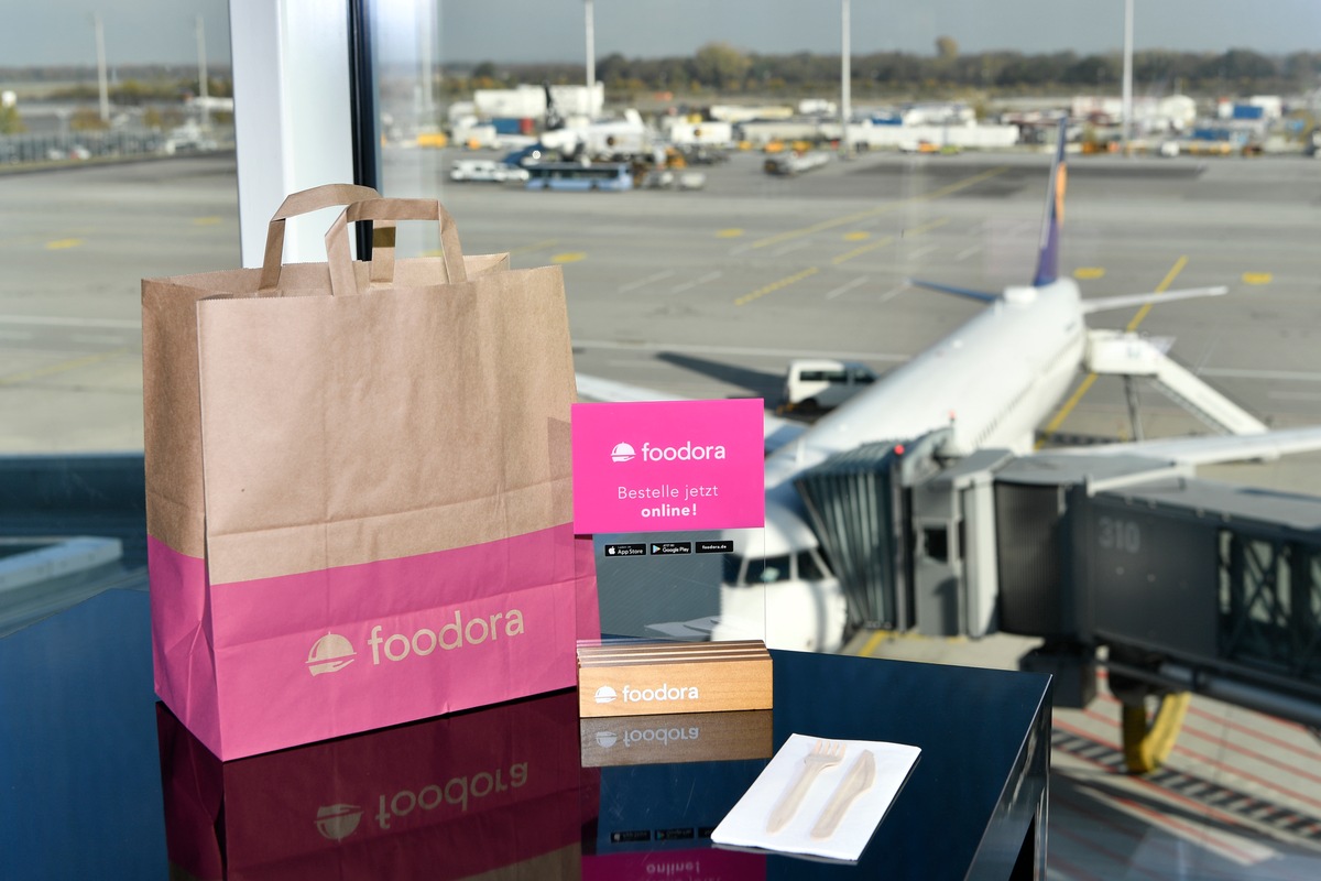 AirportNews: &quot;Order and Pick-Up Service&quot; von foodora am Flughafen München