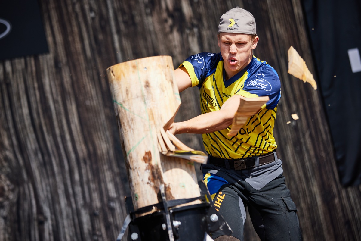 Ford verlängert die Partnerschaft mit STIHL TIMBERSPORTS® und startet als Mobilitätspartner und Hauptsponsor in die Saison 2022