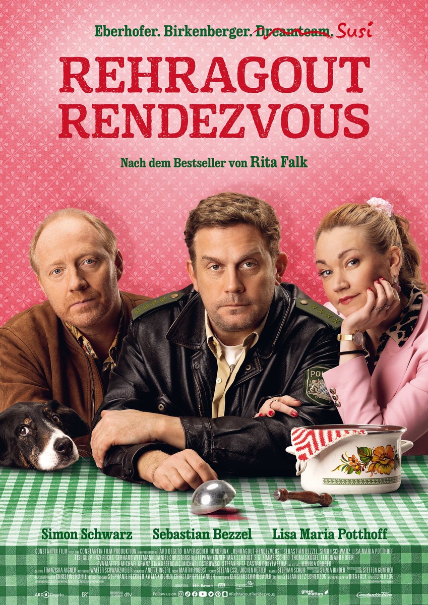 Eberhofer. Birkenberger. Susi! / REHRAGOUT-RENDEZVOUS startet am 10. August im Kino / Trailer und Fotos ab sofort online