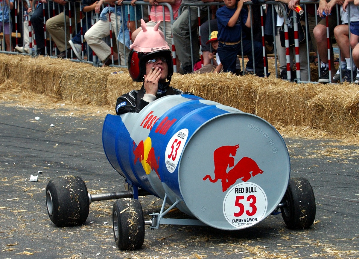 A la recherche d&#039;aspirants à la formule 1 pour le 2e Red Bull Caisses à Savon