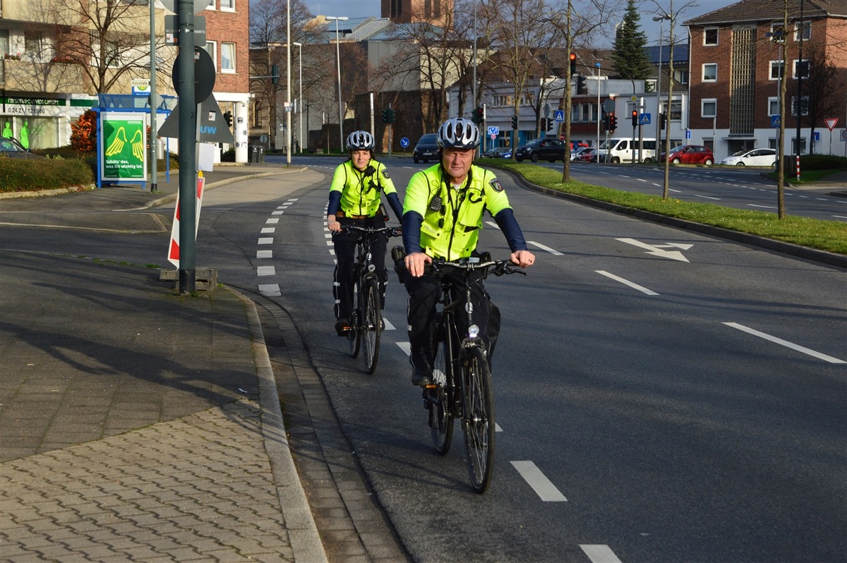 POL-DN: Polizisten auf Fahrradstreife erfolgreich