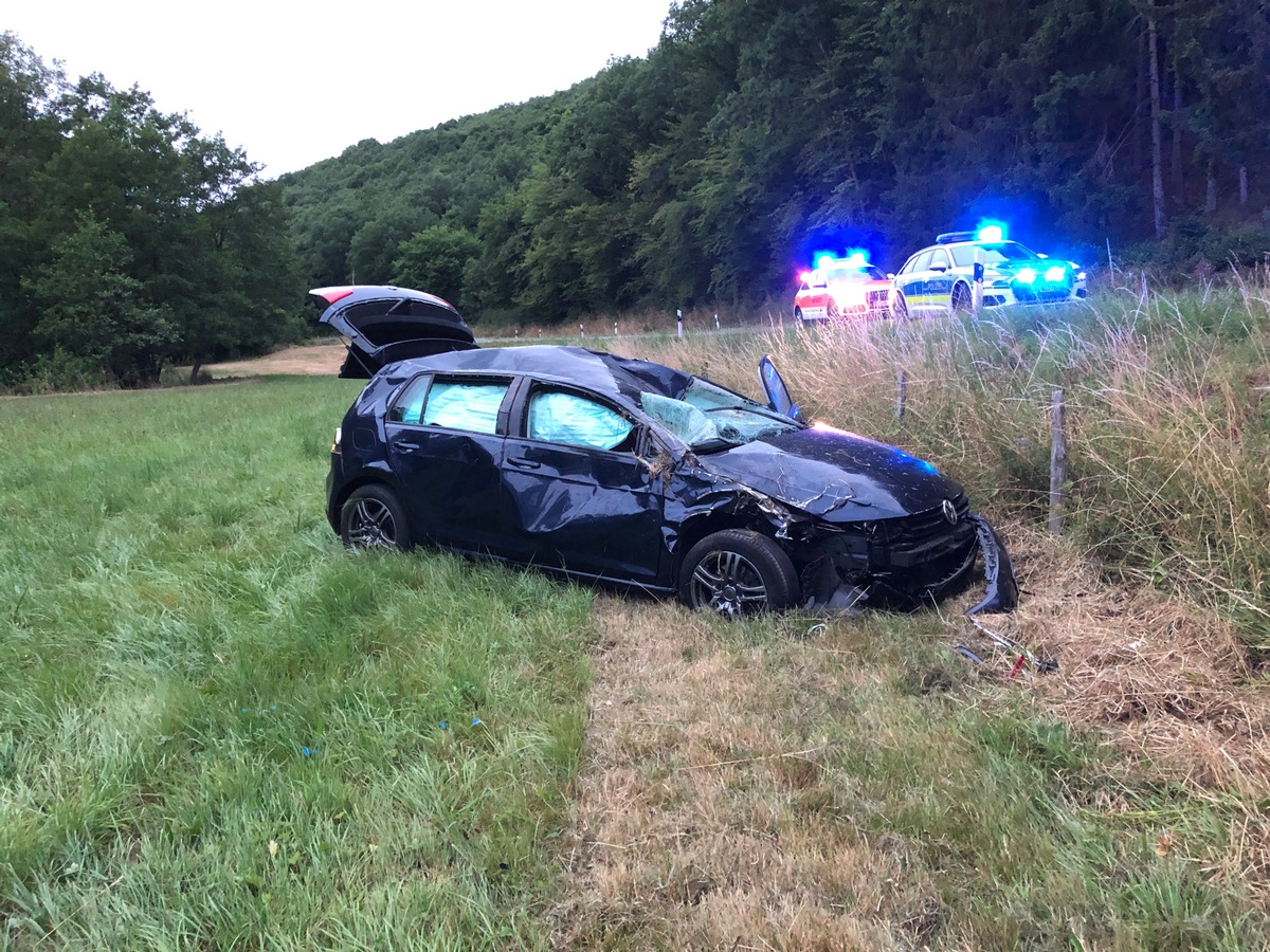 POL-PDWIL: Verkehrsunfall mit verletzter Person