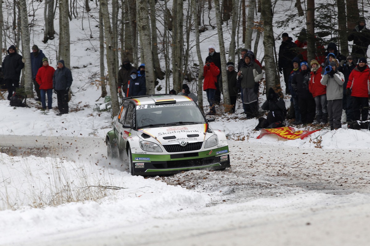 Sepp Wiegand nach Tag eins der &#039;Monte&#039;: Führung in der WRC 2-Wertung (BILD)