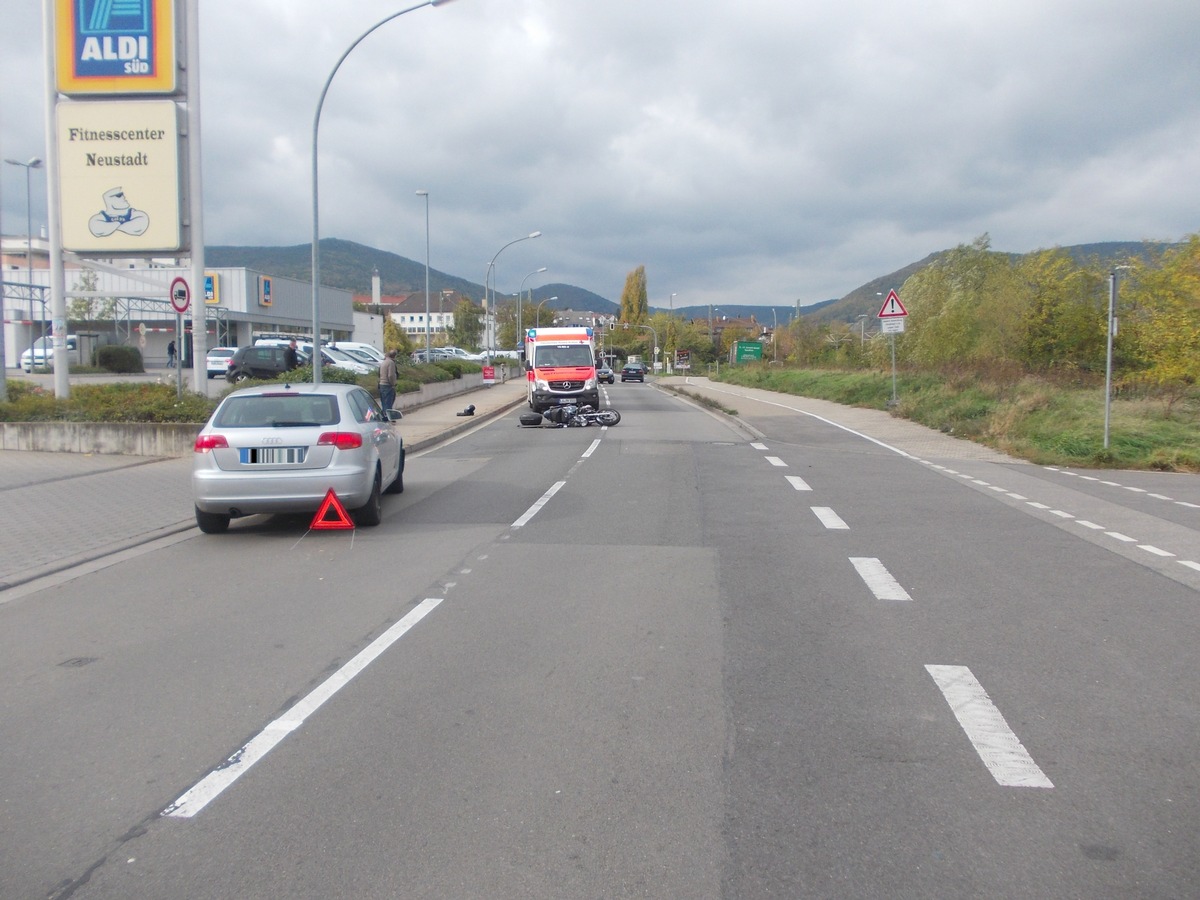 POL-PDNW: Motorradfahrer schwer verunglückt