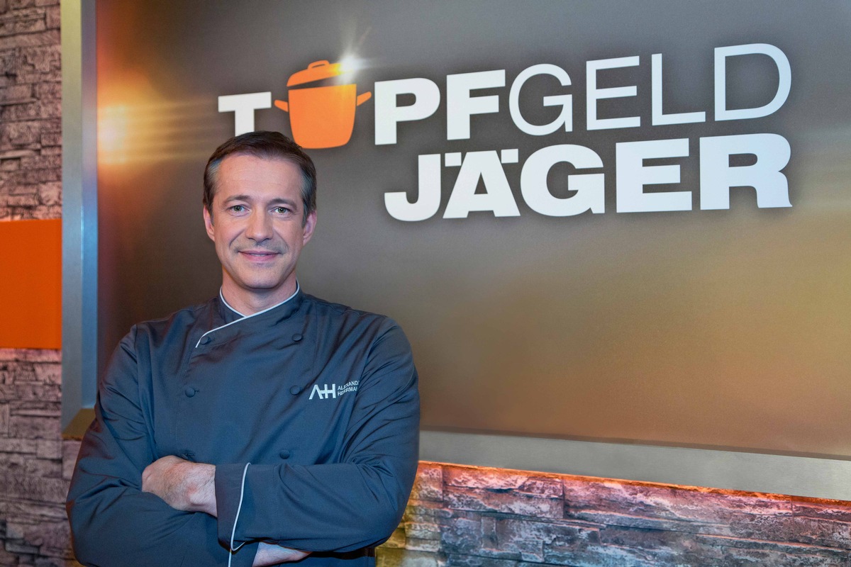 ZDF-&quot;Topfgeldjäger&quot;-Promis kochen für guten Zweck / 150. Folge mit Alexander Herrmann (FOTO)