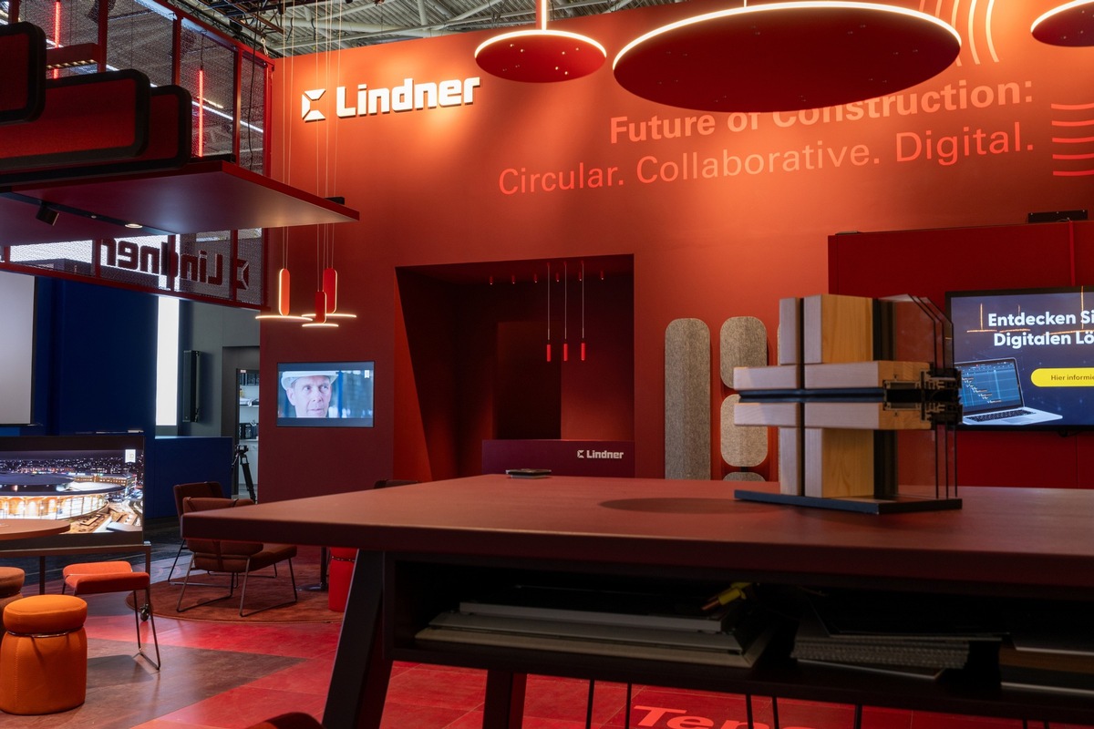 Lindner Group auf der BAU 2025: Rethinking Products &amp; Processes