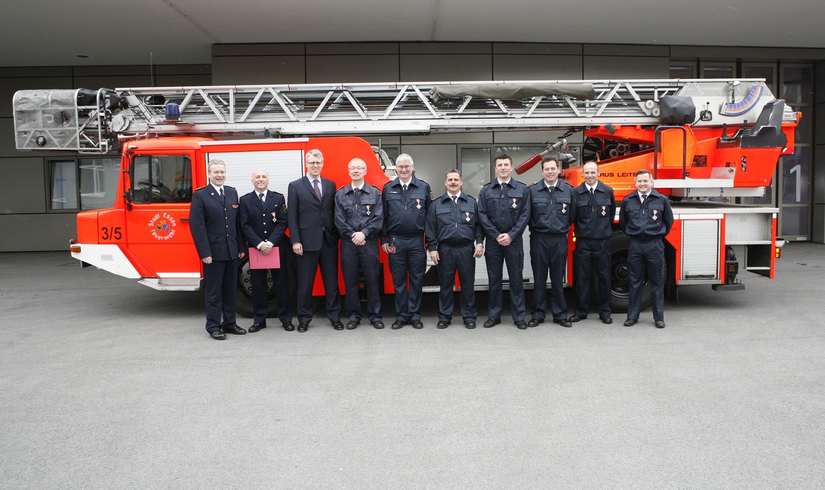 FW-E: Verleihung von Feuerwehr-Ehrenzeichen