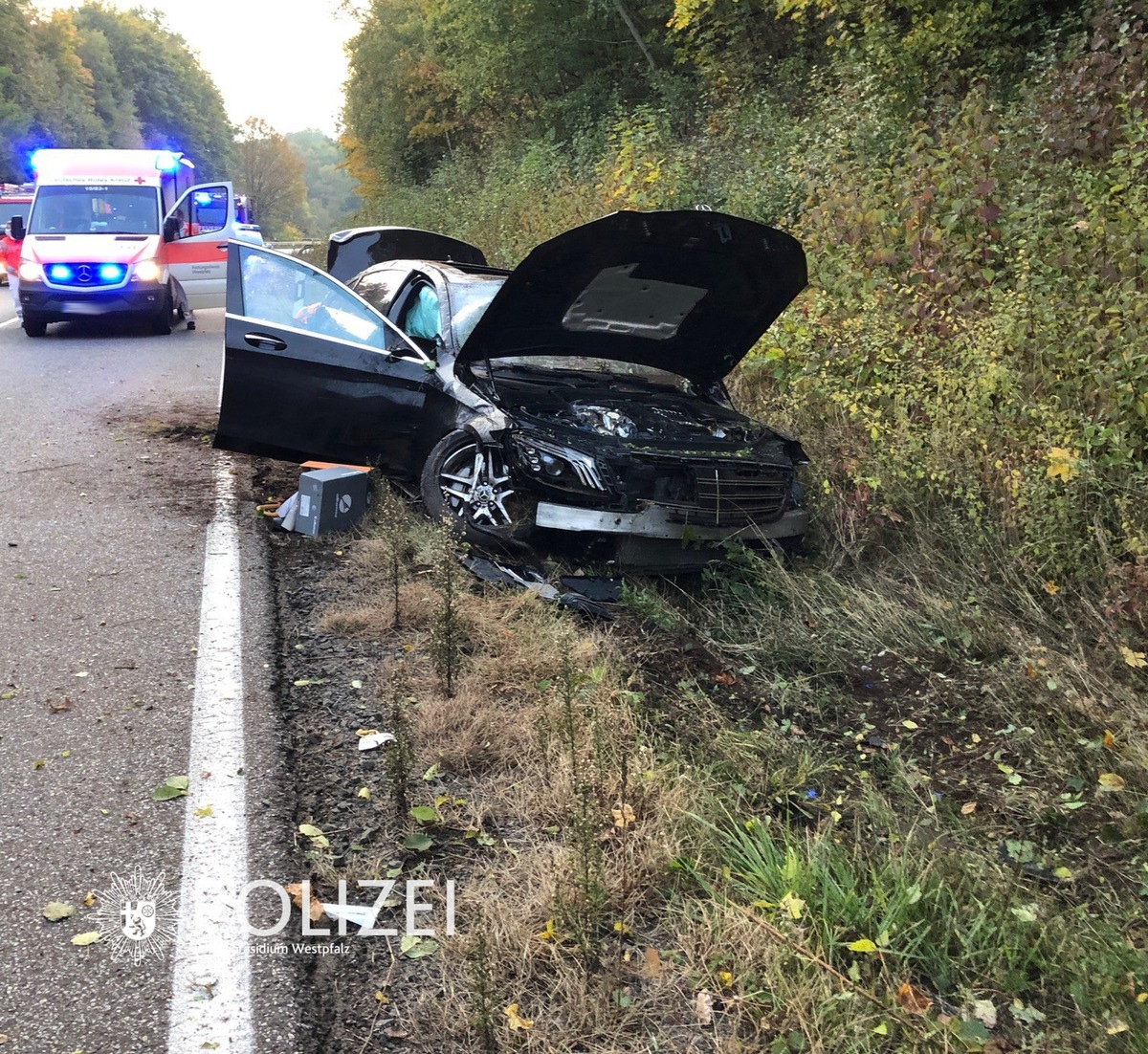 POL-PPWP: Alkoholisiert Unfall gebaut