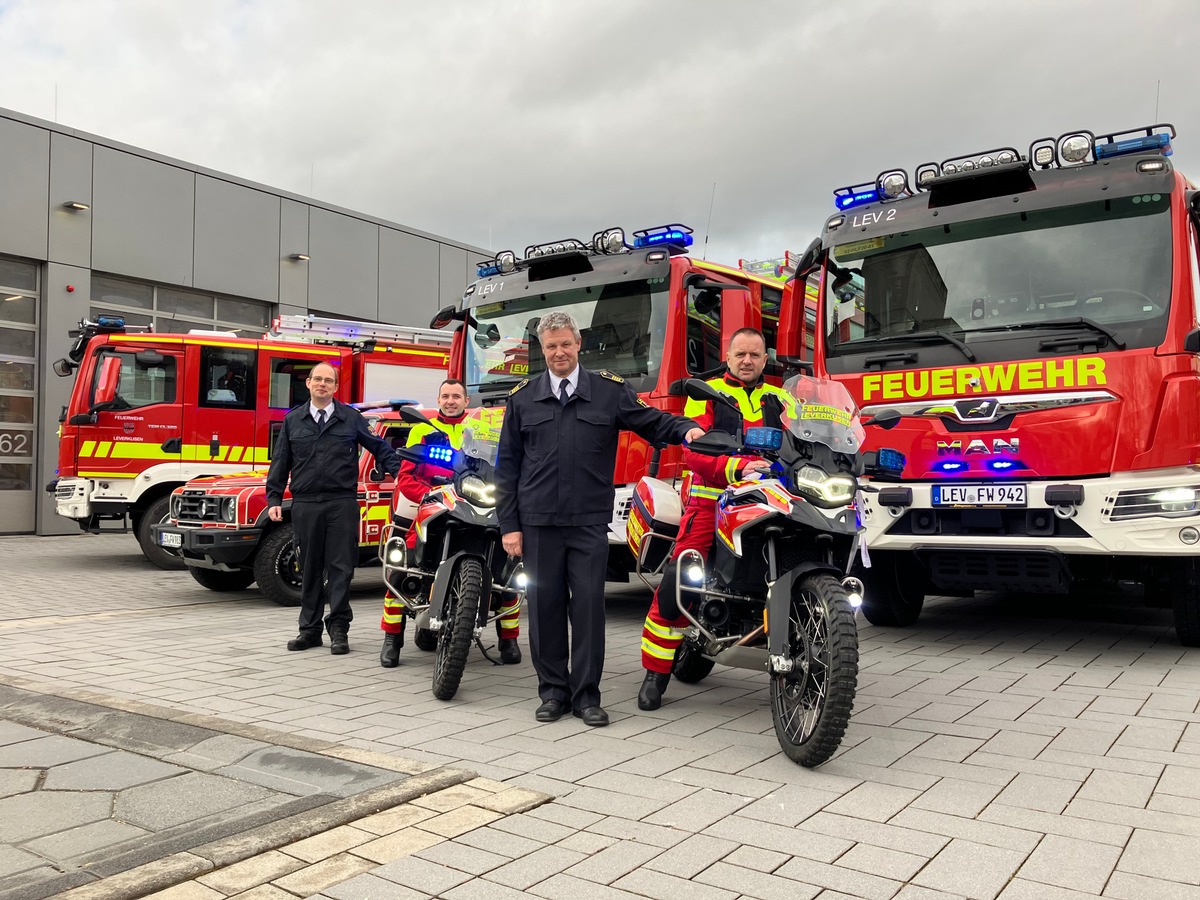 FW-LEV: Neue Einsatzfahrzeuge der Feuerwehr bieten mehr Sicherheit