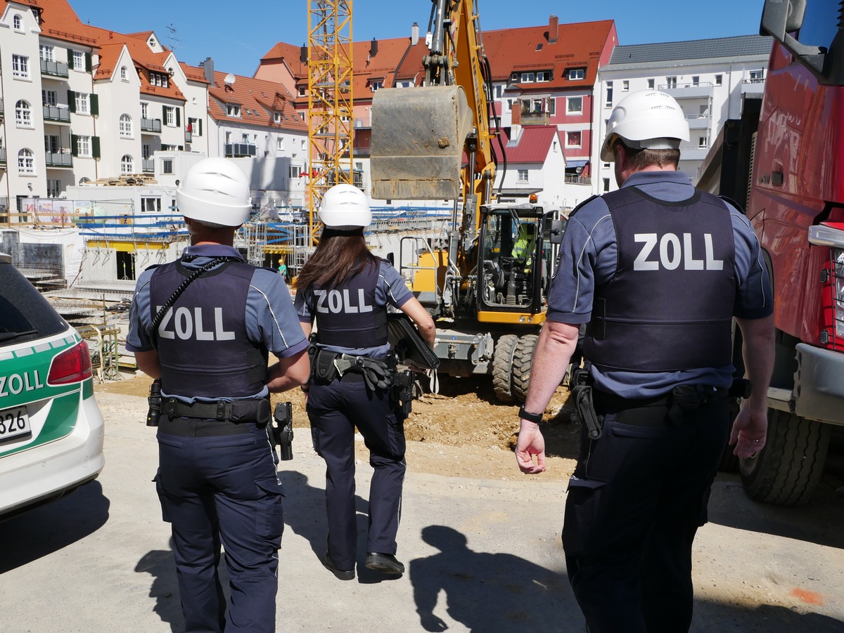 HZA-UL: Misslungener Versteckversuch: Zoll findet illegale Arbeitnehmer