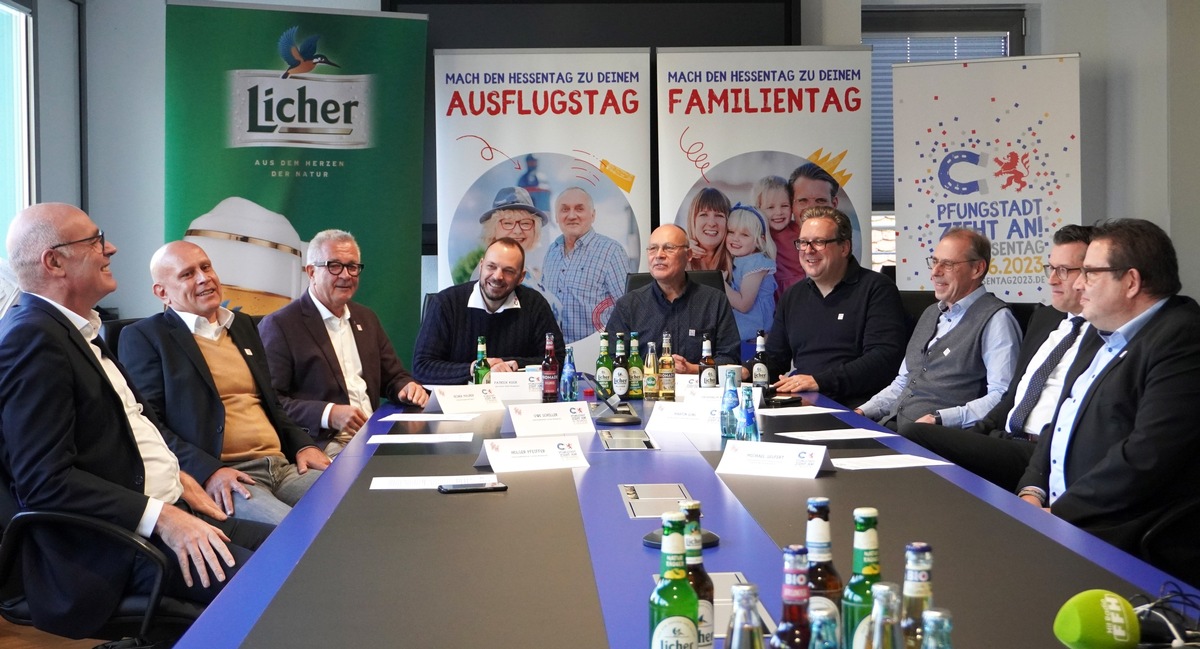 Hessentag 2023: Licher und Hassia sind Getränkepartner des Hessentags in Pfungstadt