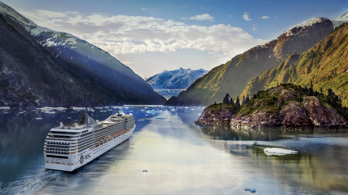 Neu im Sommer 2026: Erstmals Alaska-Kreuzfahrten mit MSC Cruises