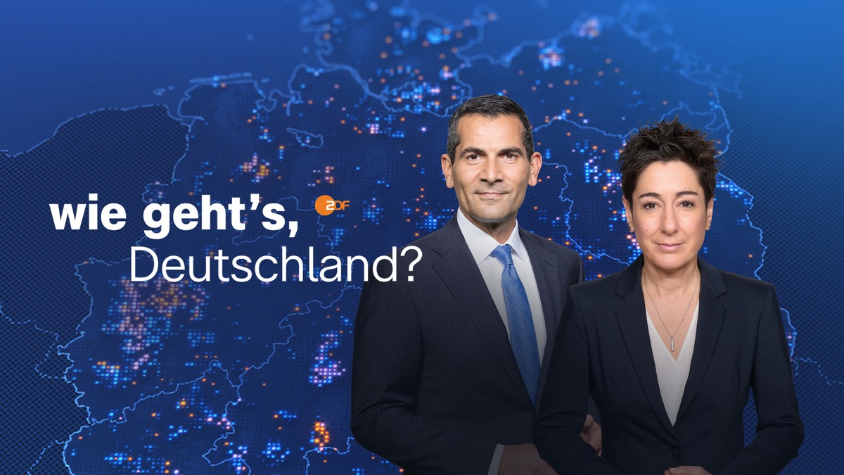 Wahl 2025 im ZDF: Wie geht’s, Deutschland? / Live aus Berlin mit Dunja Hayali und Mitri Sirin