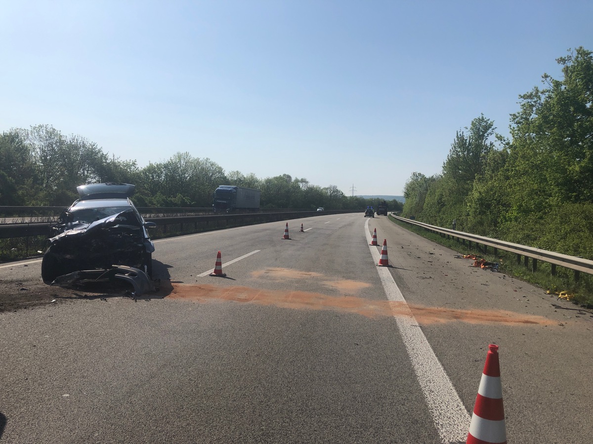 POL-VDMZ: Verkehrsunfall auf Grund Sekundenschlafs