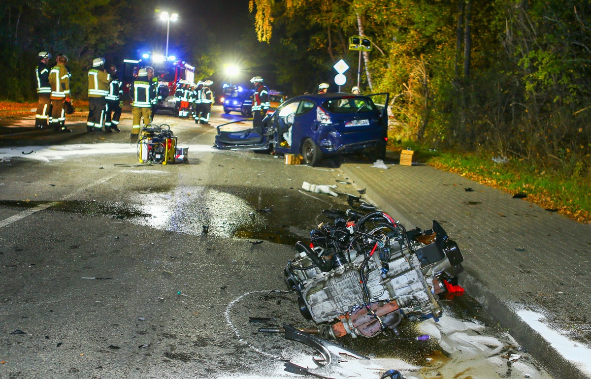 POL-AC: Drei Schwerverletzte nach Verkehrsunfall