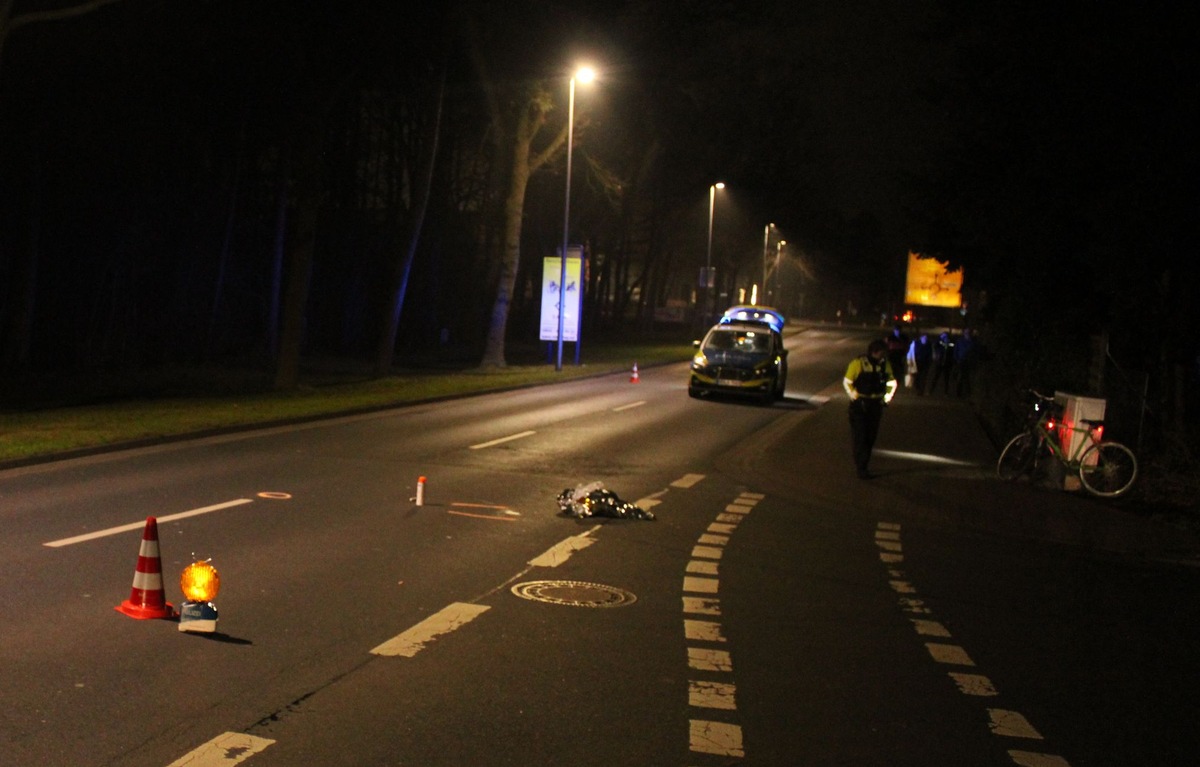 POL-MI: Radfahrerin (16) von Auto erfasst: Fahrer flüchtet von der Unfallstelle