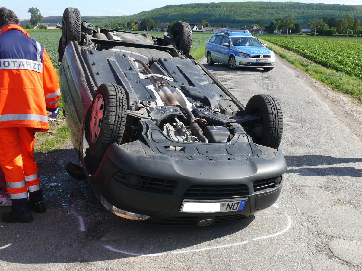 POL-DN: Vorfahrt missachtet