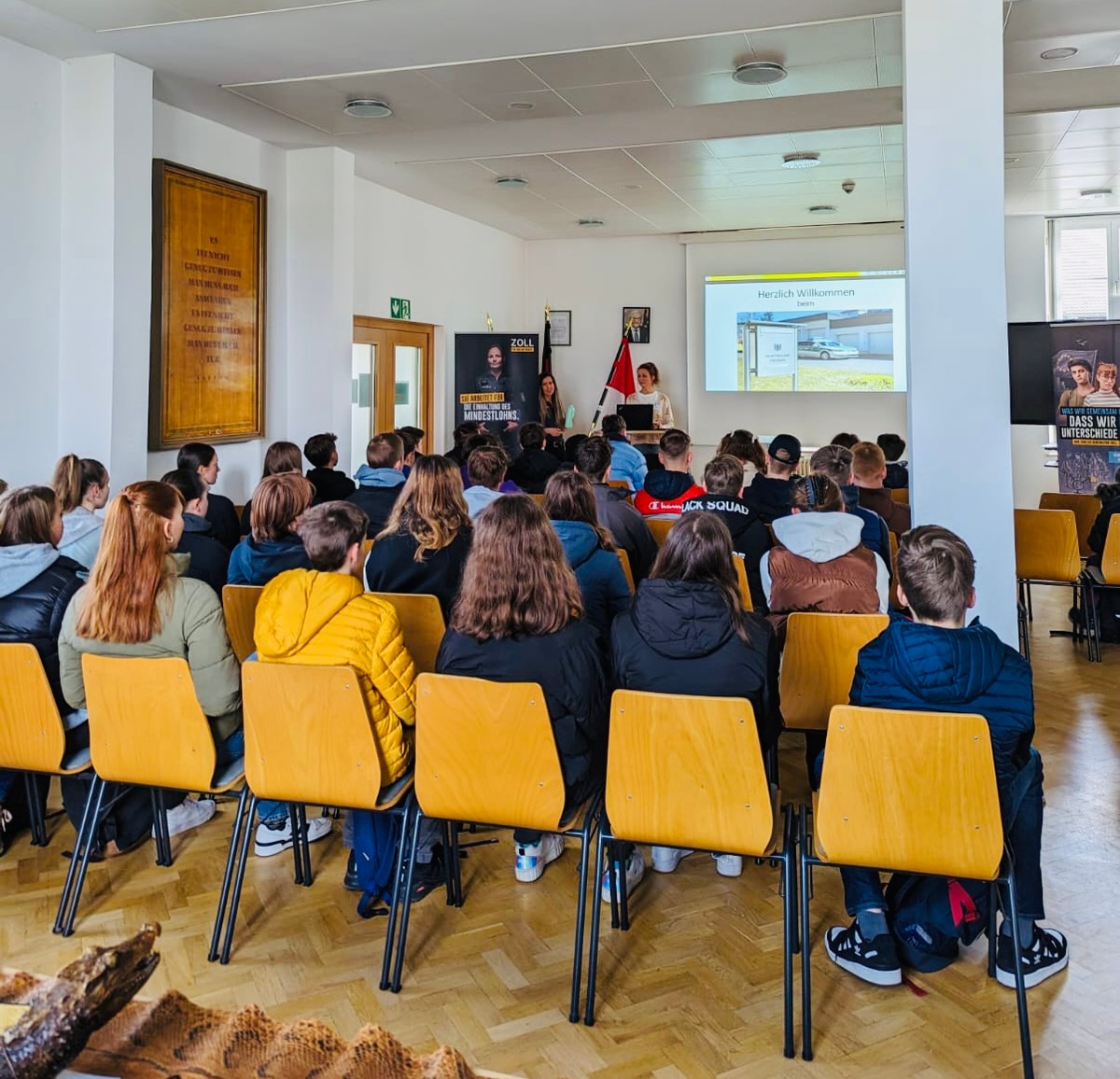 HZA-P: Zukunftstag beim Zoll/ Hauptzollamt Potsdam begrüßt rund 80 Schülerinnen und Schüler