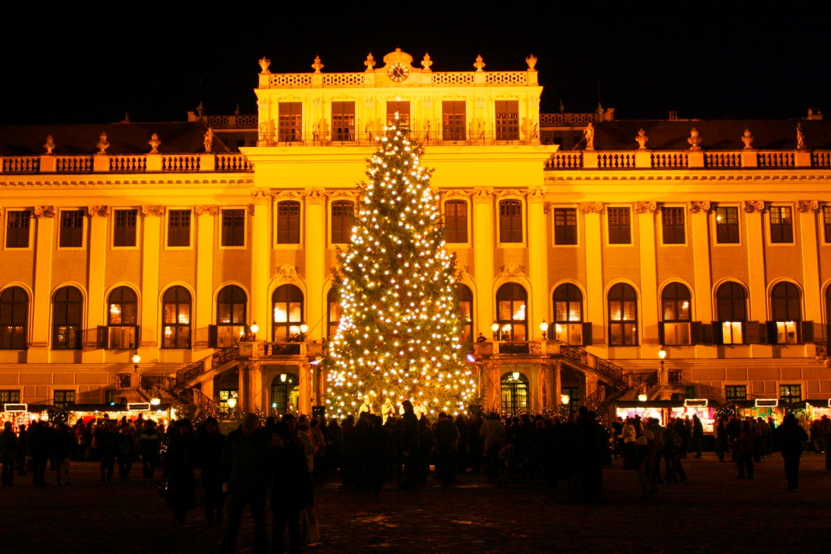 Kultur- und Weihnachtsmarkt Schloß Schönbrunn: Glitzernde Glanzlichter traditioneller Handwerkskunst - BILD