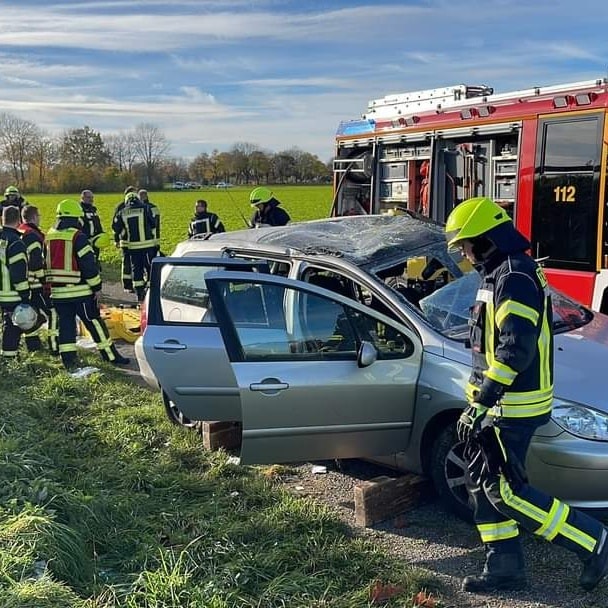 FW Selfkant: Verkehrsunfall auf der B56n