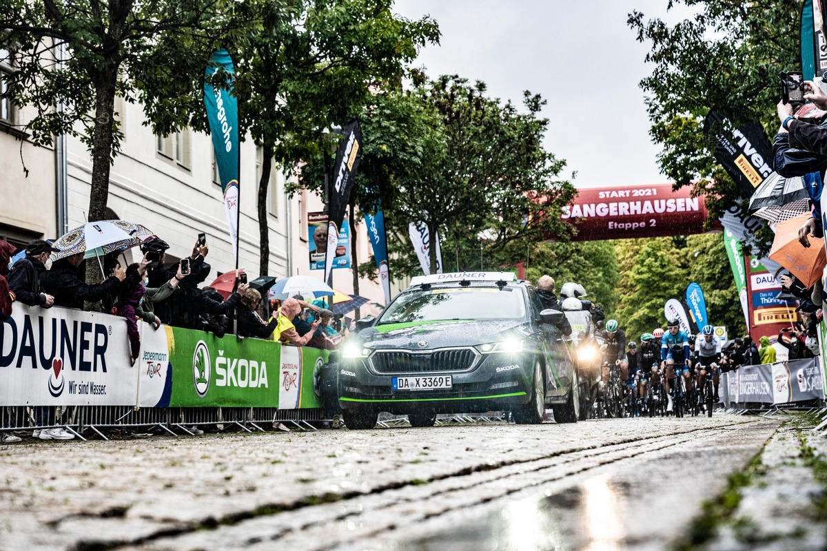 Start 24.8.2022: SKODA mobilisiert die Jedermann Deutschland Tour