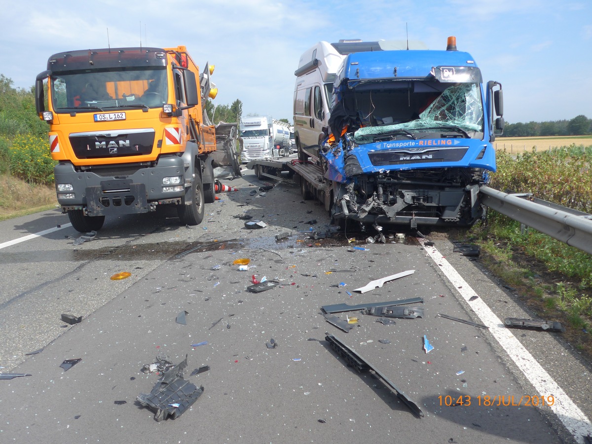 POL-EL: Wietmarschen - Unfall auf A31