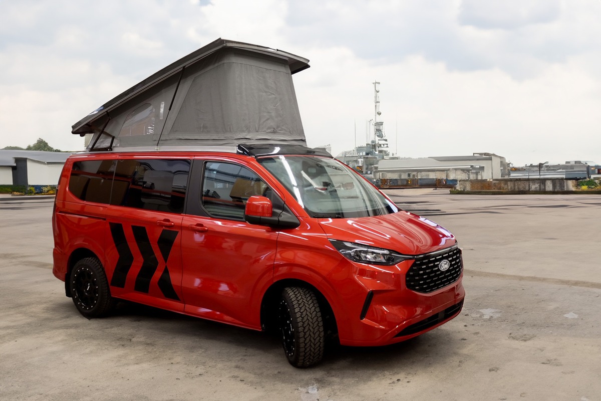 Die Zukunft des Campens: vanexxt enthüllt den revolutionären Ford Transit Custom V710 Ausbau