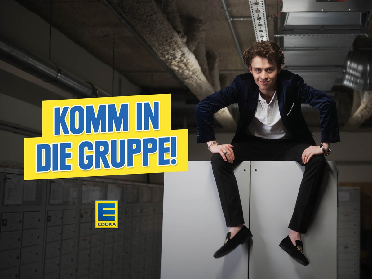 Neue EDEKA-Ausbildungskampagne: Komm in die Gruppe