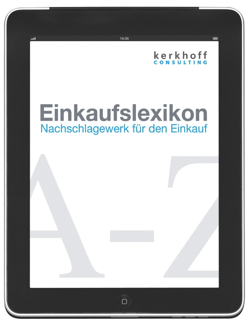 Kostenlos: Erstes Einkaufslexikon für iPad und iPhone von Kerkhoff Consulting