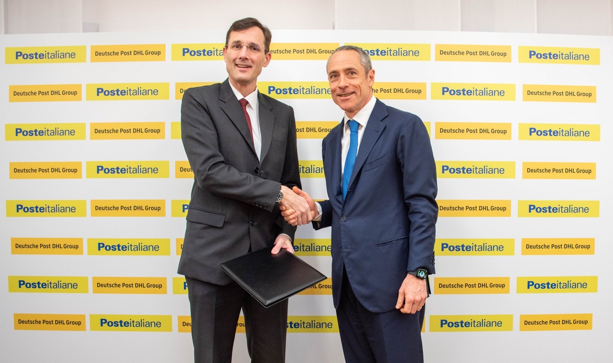 PM: Deutsche Post DHL Group und Poste Italiane vereinbaren strategische Partnerschaft im internationalen Paketmarkt / PR: Deutsche Post DHL Group and Poste Italiane announce a strategic partnership in the international parcel market