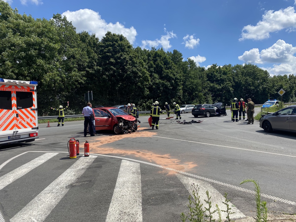 FW Kranenburg: Verkehrsunfall mit Personenschaden