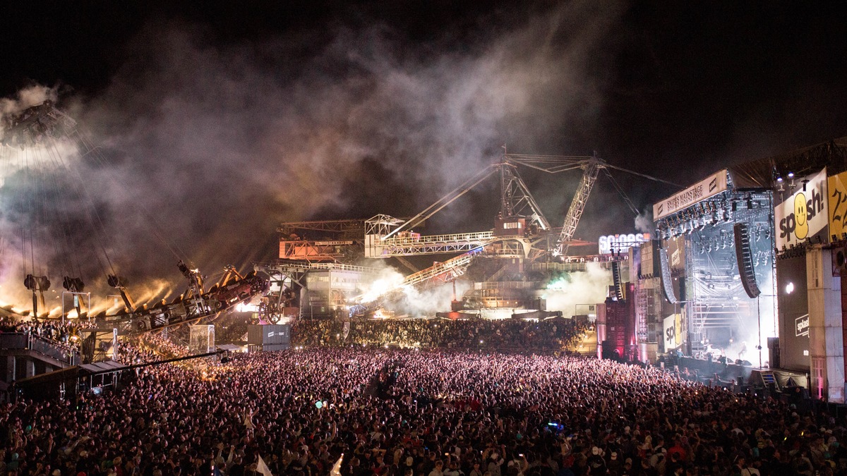 Red Weekend: ARTE Concert überträgt heute und das ganze Wochenende über Konzerte live vom &quot;splash! Festival&quot;