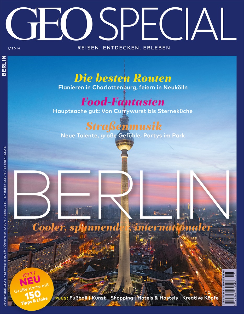 GEO SPECIAL Berlin ist ab morgen im Handel erhältlich